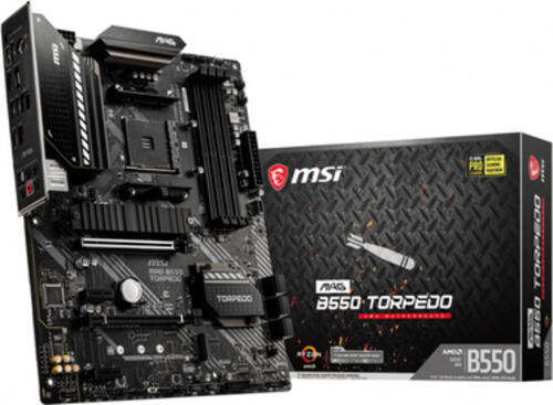 MSI MAG B550 TORPEDO Motherboard AMD B550 Sockel AM4 ATX