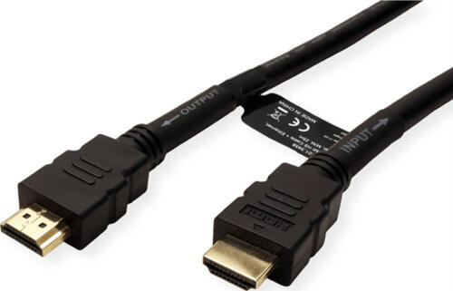 ROLINE 14.01.3458 HDMI-Kabel 25 m HDMI Typ A (Standard) Schwarz