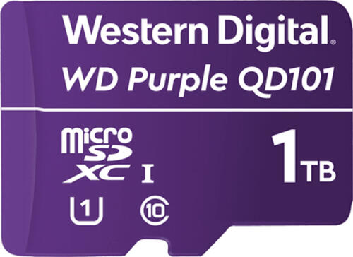 Western Digital WD Purple SC QD101 1 TB MicroSDXC UHS-I