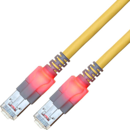 Sacon 442603,100 Netzwerkkabel Gelb 1 m Cat6 S/FTP (S-STP)