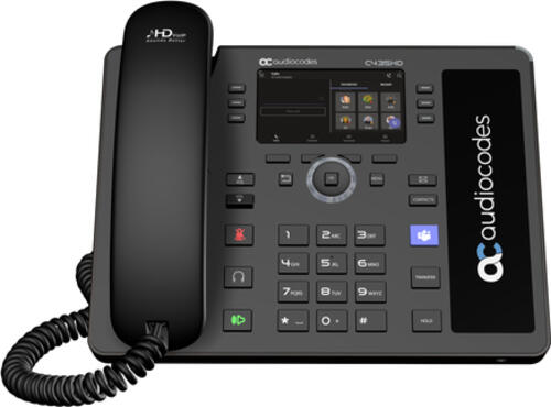 AudioCodes C435HD IP-Telefon Schwarz LCD