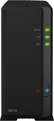 Synology DiskStation DS118 NAS Kompakt Ethernet/LAN Schwarz RTD1296