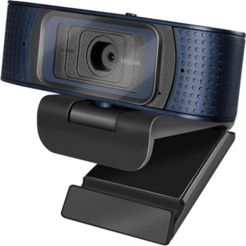 LogiLink HD-USB-Webcam Pro, 80, Dual-Mikrofon, Autofokus, Sichtschutzabdeckung