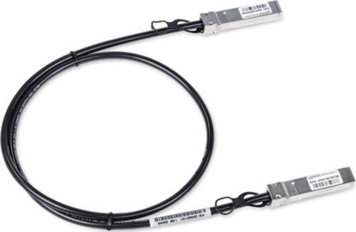 Lancom Systems SFP-DD-DAC50-1M InfiniBand/fibre optic cable Schwarz, Stahl