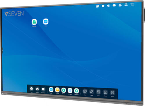 V7 IFP6502- Interaktives Whiteboard 165,1 cm (65) Touchscreen Schwarz