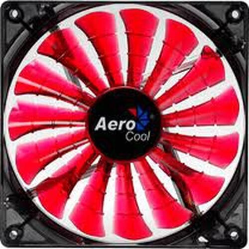 Aerocool Shark Fan Devil Red Edition 12cm Computergehäuse Ventilator Schwarz, Rot