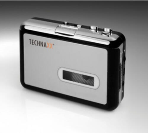 Technaxx DigiTape DT-01 Audio-Konverter Schwarz, Silber