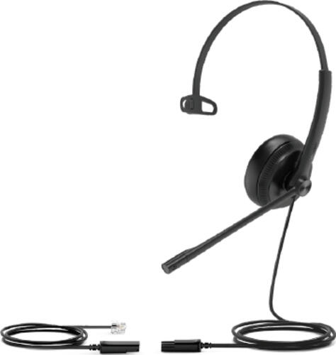 Yealink YHS34 Kopfhörer Kabelgebunden Kopfband Büro/Callcenter Schwarz
