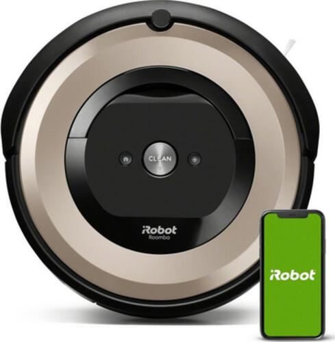 iRobot Roomba e6 Roboter-Staubsauger Beutellos Schwarz, Gold
