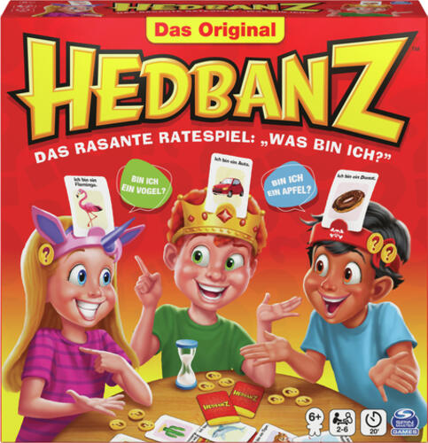 Games Hedbanz - das rasante Ratespiel für die ganze Familie - Neuauflage mit tollem Spielmaterial