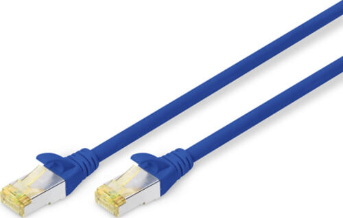 ASSMANN Electronic CAT6A S/FTP Netzwerkkabel Blau 0,25 m S/FTP (S-STP)