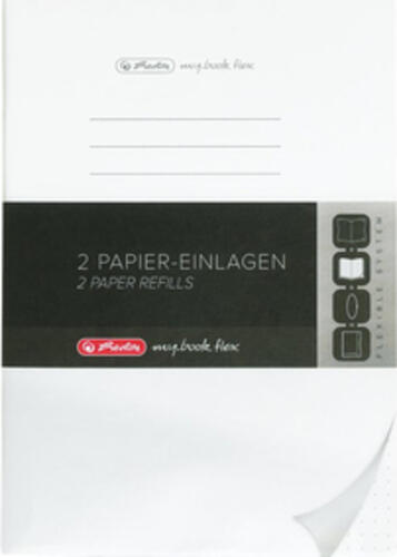 Herlitz 50033805 Notizbuch A4 80 Blätter Weiß