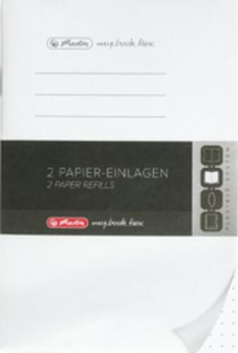 Herlitz 50033812 Notizbuch A6 80 Blätter Weiß
