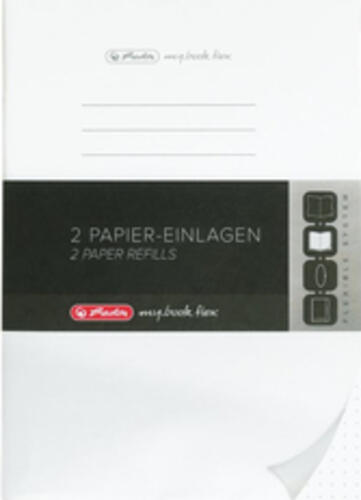 Herlitz 50034147 Notizbuch A5 80 Blätter Weiß