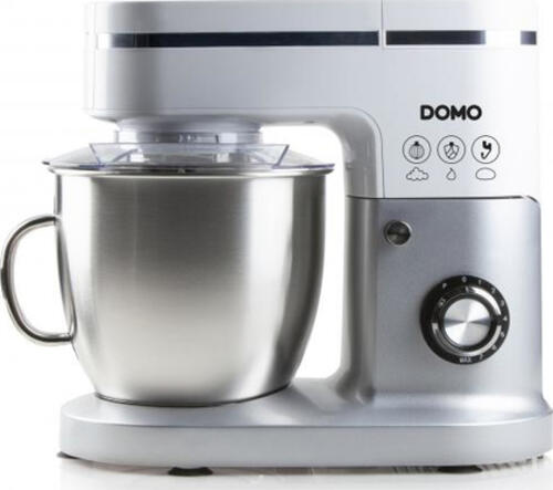 Domo DO9231KR Mixer Standmixer 1200 W Edelstahl, Weiß