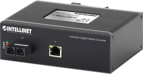 Intellinet 508346 Netzwerk Medienkonverter 1000 Mbit/s 1310 nm Einzelmodus Schwarz