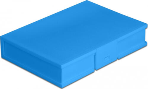 DeLOCK 18373 Speicherlaufwerkhülle Cover Kunststoff Blau