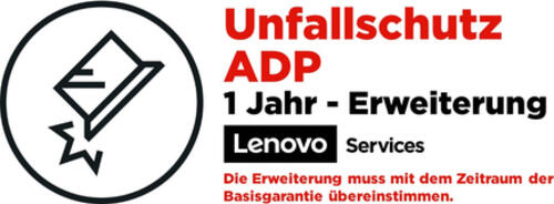 Lenovo 1 Jahr Unfallschutz (Accidental Damage Protection, ADP, Erweiterung)