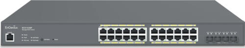 EnGenius ECS1528P Netzwerk-Switch Managed L2+ Gigabit Ethernet (10/100/1000) Power over Ethernet (PoE) Grau