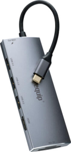 Equip 133482 laptop-dockingstation & portreplikator USB 3.2 Gen 1 (3.1 Gen 1) Type-C Silber