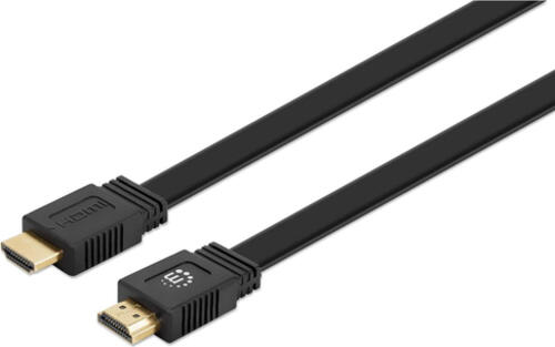 Manhattan 355605 HDMI-Kabel 1 m HDMI Typ A (Standard) Schwarz