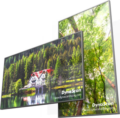DynaScan DS861LR4 Signage-Display 2,17 m (85.6) LCD WLAN 3500 cd/m 4K Ultra HD Schwarz Android 8.0