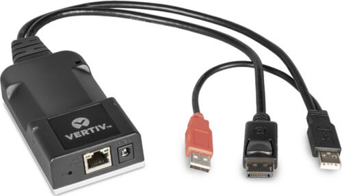 Vertiv Avocent HMXTX DP, USB 2.0, AUDIO, ZERO U KVM-Extender Transmitter