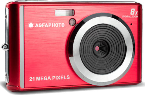 AgfaPhoto Compact DC5200 Kompaktkamera 21 MP CMOS 5616 x 3744 Pixel Rot