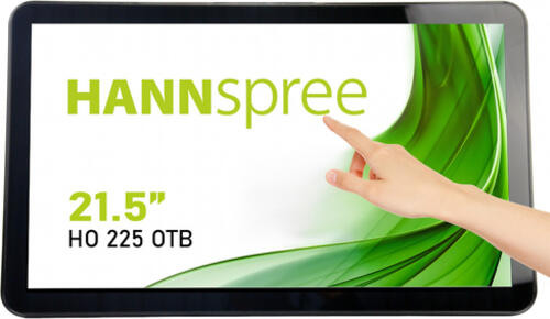 Hannspree Open Frame HO 225 OTB 54,6 cm (21.5) LCD 850 cd/m Full HD Schwarz Touchscreen