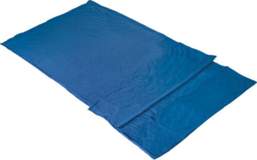 High Peak LICATA Rechteckiger Schlafsack Baumwolle, Oxford Blau