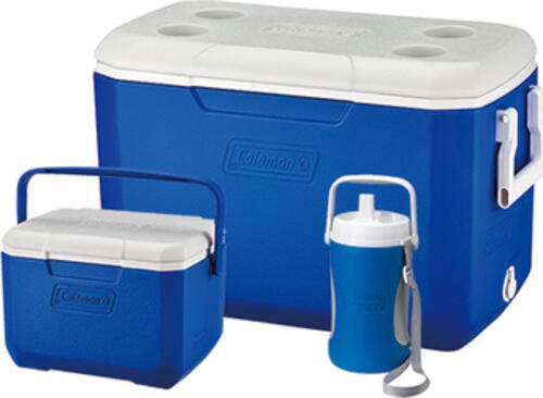 Coleman Cooler Combo Thermobehälter 45,7 l Blau, Weiß