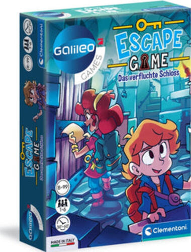 Clementoni Escape Game - Das verfluchte Schloss