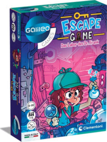 Clementoni Escape Game - Das Labor des Dr. Frank
