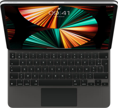 Apple MJQK3F/A Tastatur für Mobilgeräte Schwarz AZERTY Französisch