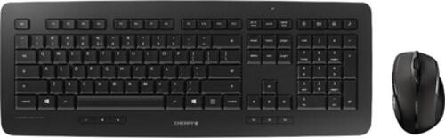 CHERRY DW 5100 Tastatur Maus enthalten RF Wireless Tschechisch, Slowakisch Schwarz