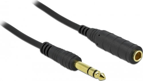 DeLOCK 86766 Audio-Kabel 10 m 6.35mm Schwarz