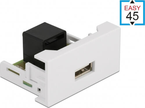 DeLOCK 81344 Drahtverbinder USB 2.0 Typ-A Weiß
