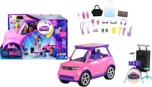 Barbie Big City Big Dreams Big City, Big Dreams Transforming Vehicle Playset Puppenauto