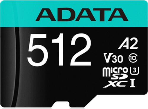 ADATA Premier Pro 512 GB MicroSDXC UHS Klasse 10