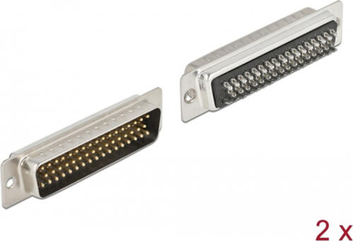 DeLOCK 66705 Drahtverbinder D-Sub HD 50 pin/50 soldering pin Silber