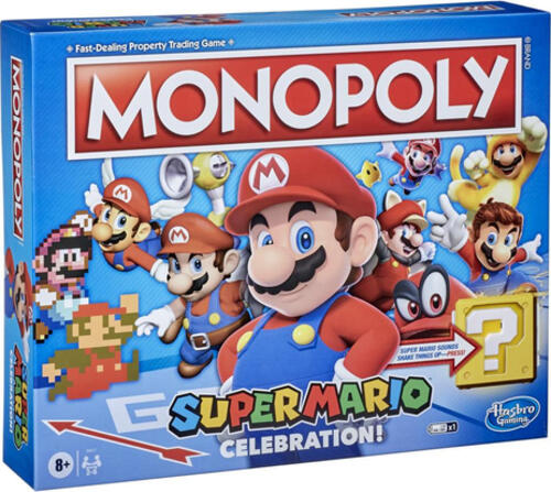 Hasbro Gaming Monopoly Super Mario Celebration Brettspiel Bildend