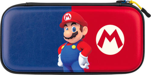 PDP Slim Deluxe: Power Pose Mario Hartschalenkoffer Nintendo Blau, Rot