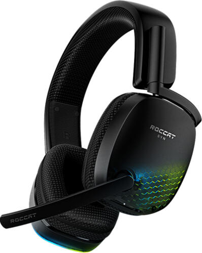 ROCCAT Syn Pro AIR Kopfhörer Kabellos Kopfband Gaming USB Typ-C Schwarz