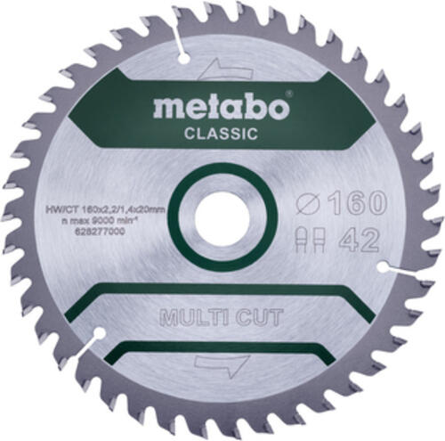 Metabo MultiCutClassic 160x20 42 FZ/TZ 10