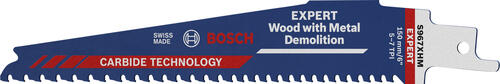 Bosch 2 608 900 397 Sägeblatt für Stichsägen, Laubsägen & elektrische Sägen Säbelsägeblatt Hartstahl (HCS) 10 Stück(e)