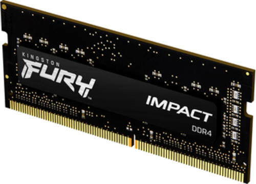 DDR4RAM 8GB  DDR4-2666 Kingston FURY Impact SO-DIMM,  CL15-15-15