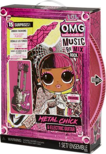L.O.L. Surprise! OMG Remix Rock- Metal Chick and Electric Guitar