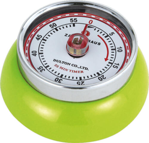 Zassenhaus SPEED Mechanical kitchen timer Green