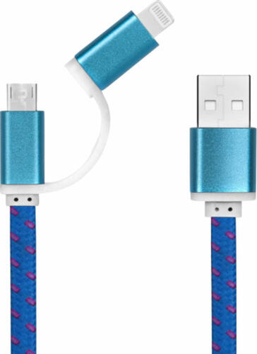 Thumbs Up 1001554 USB Kabel 0,2 m USB A Micro-USB A Blau
