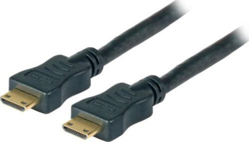 EFB Elektronik K5429.5V2 HDMI-Kabel 5 m HDMI Type C (Mini) Schwarz